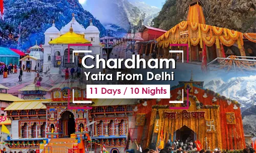 11 Days Chardham Yatra from Delhi